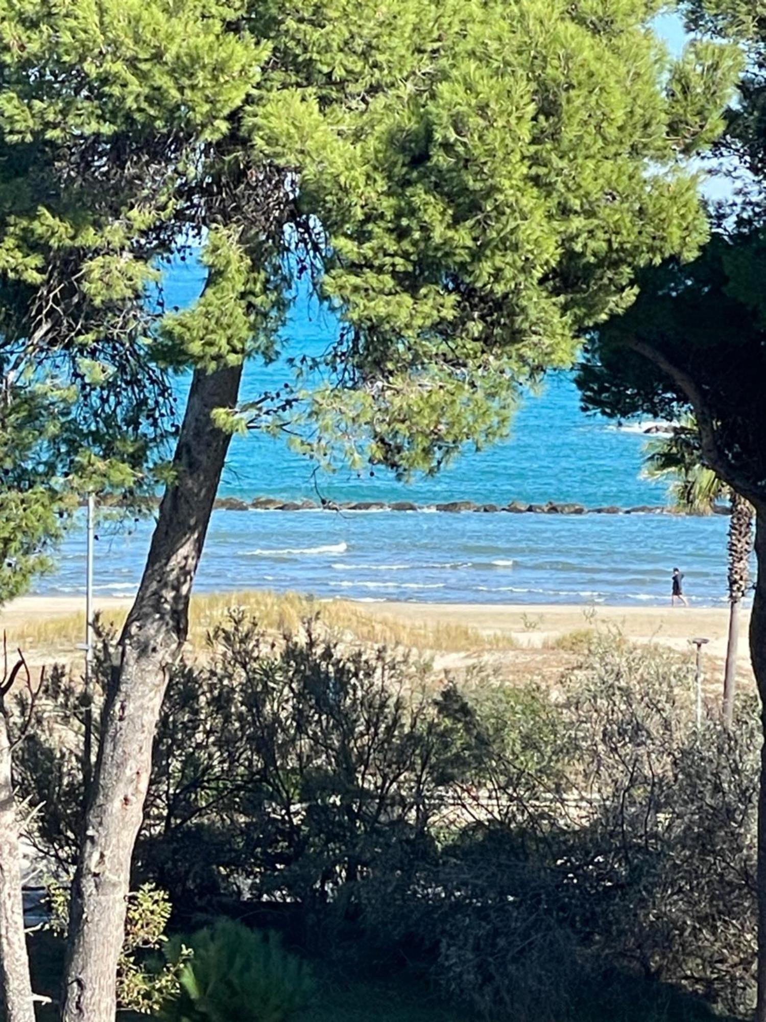 Attico Vista E Fronte Mare Zaffiroblu Con Posto Auto Daire Montesilvano Marina Dış mekan fotoğraf